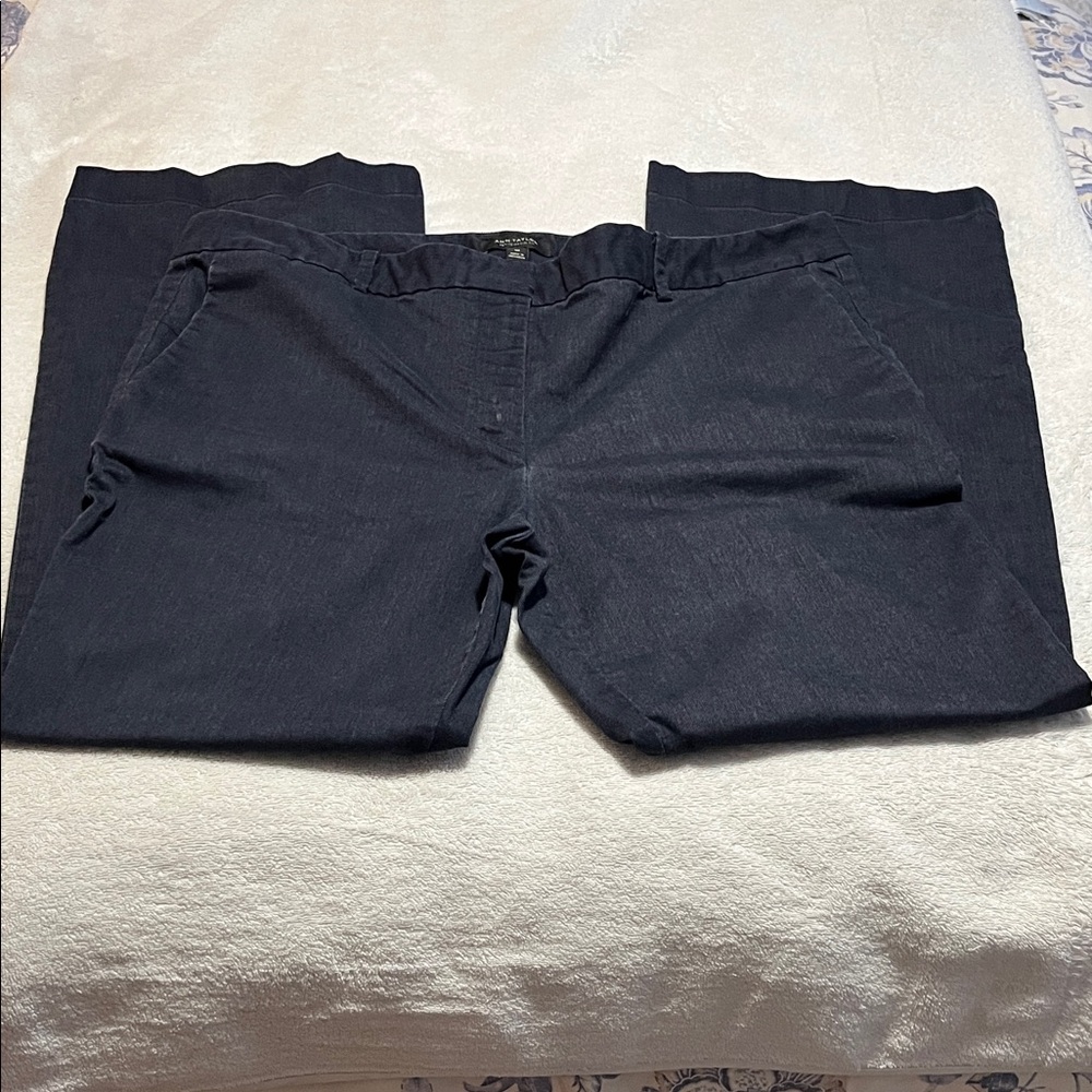 Ann Taylor Dark Blue Petite Pants